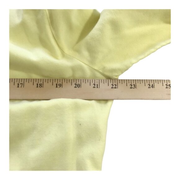Gap cotton yellow button down shirt, Size LP - Picture 6 of 6